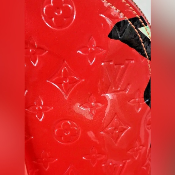 RARE & COLLECTIBLE: Louis Vuitton Limited Edition Stephen Sprouse Roses Alma GM - Picture 6 of 15